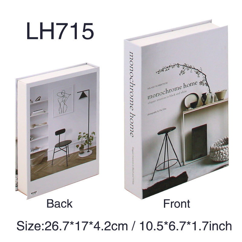 Fashion Simple Style Prop Books Fake Book Magazine