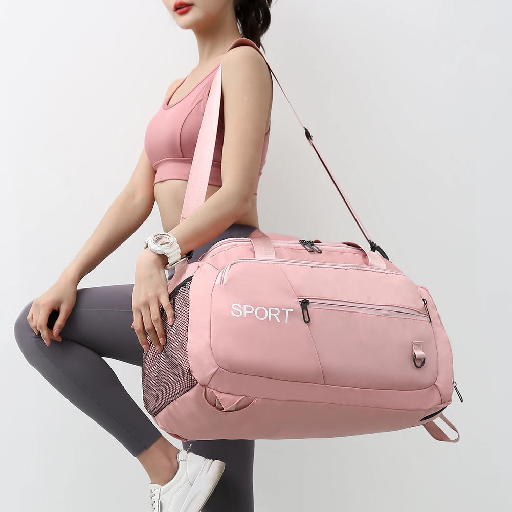 Luggage Bags For Women Handbag Oxford Men's Fitness Gym  Waterproof