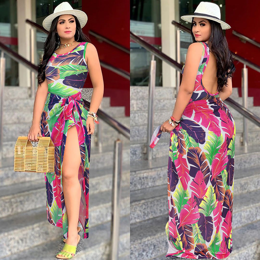 Beachwear Dresses Elegant  Bikini Cover Up Swimwear