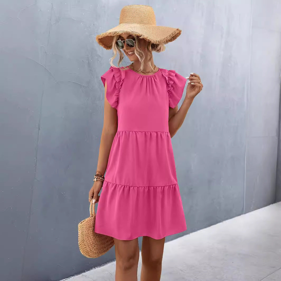 Women's Clothing Solid  Dress Women