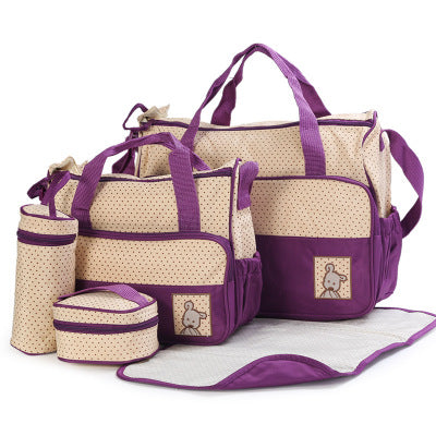 Baby Diaper Bag Suits For Mom Baby Bottle Holder Mother  Maternity Sets