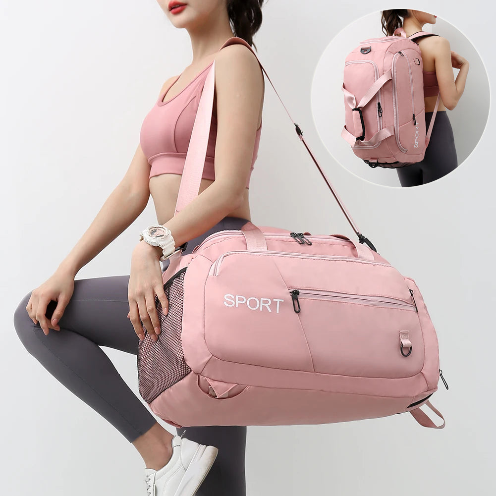Luggage Bags For Women Handbag Oxford Men's Fitness Gym  Waterproof