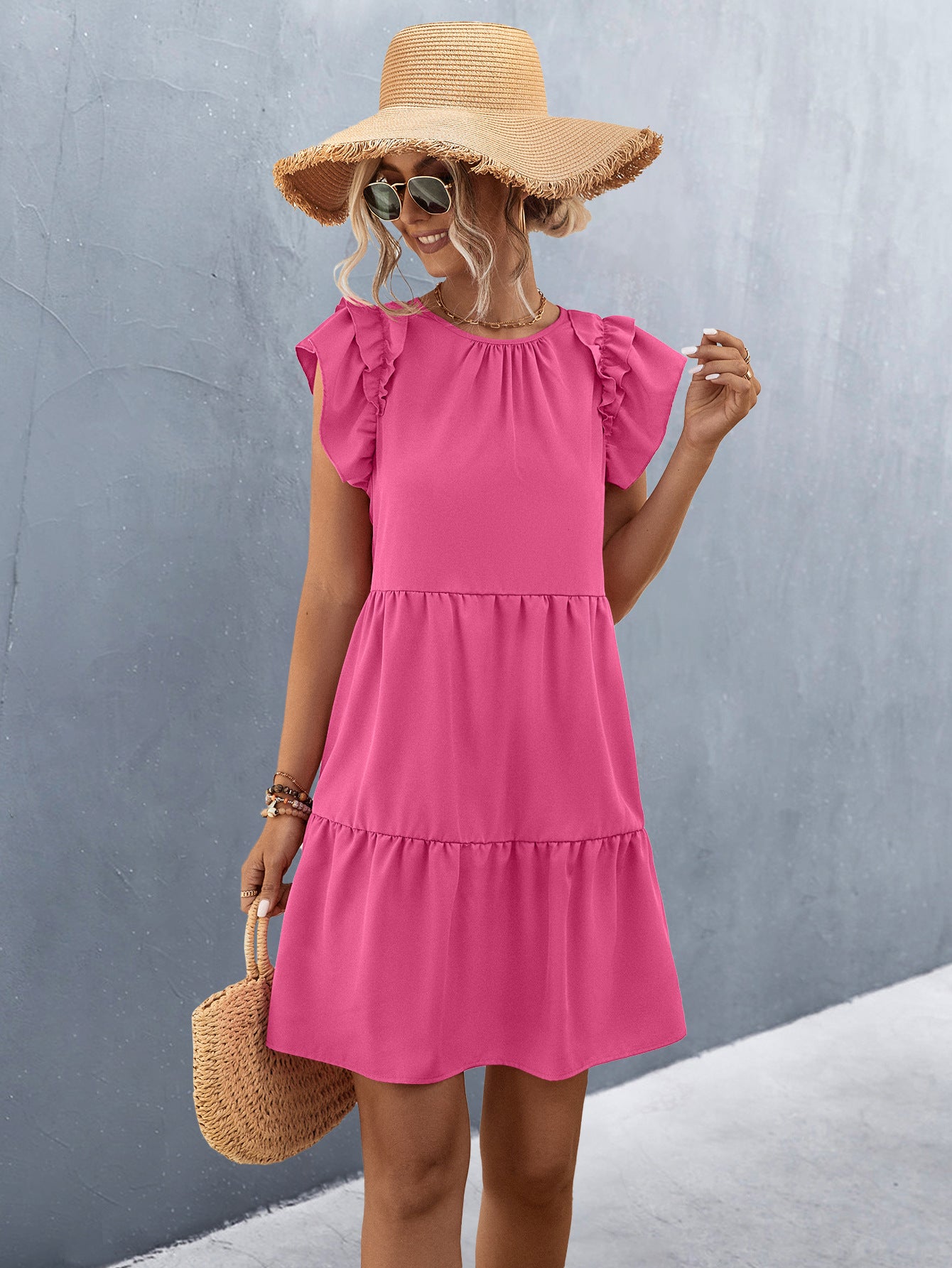 Women's Clothing Solid  Dress Women