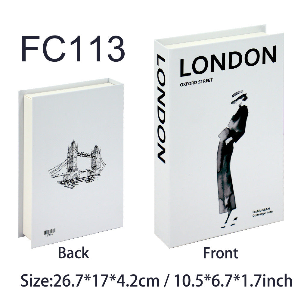 Fashion Simple Style Prop Books Fake Book Magazine