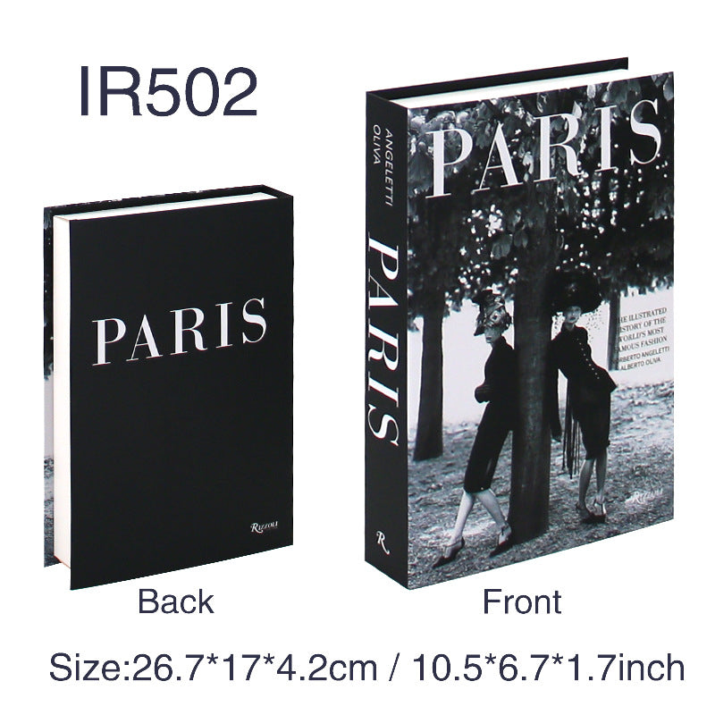 Fashion Simple Style Prop Books Fake Book Magazine