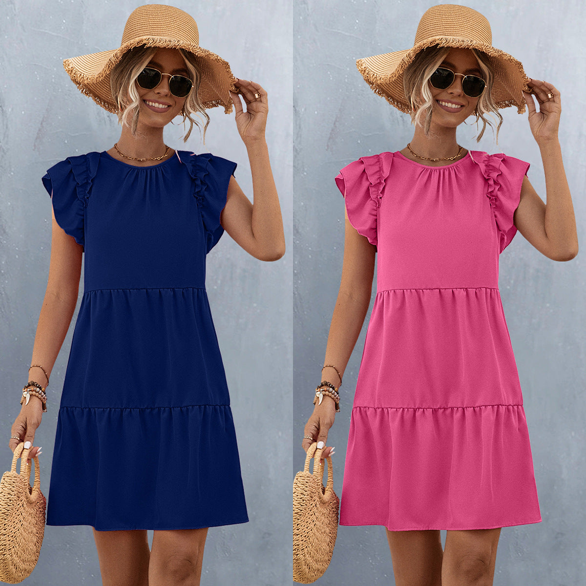 Women's Clothing Solid  Dress Women