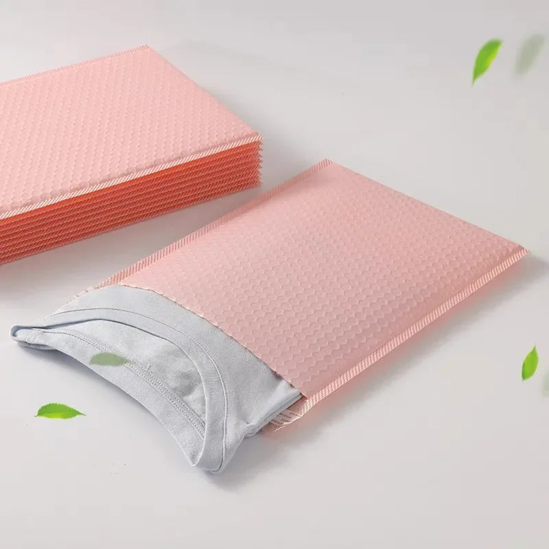 100/10Pcs Bubble Mailers Envelopes Bulk Bubble Lined Wrap Polymailer Bag for Shipping Packaging
