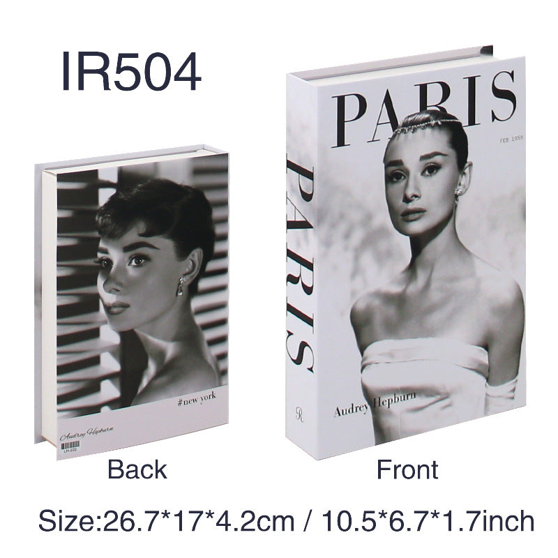 Fashion Simple Style Prop Books Fake Book Magazine