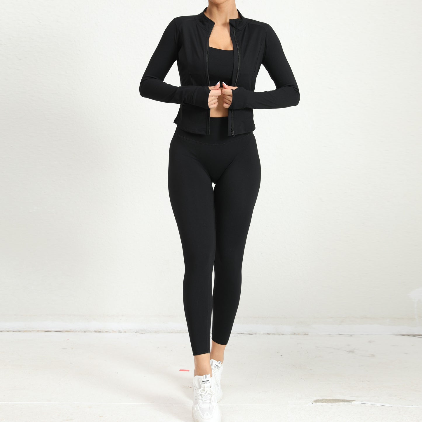 Winter Outdoors Sports Skinny Yoga Sets