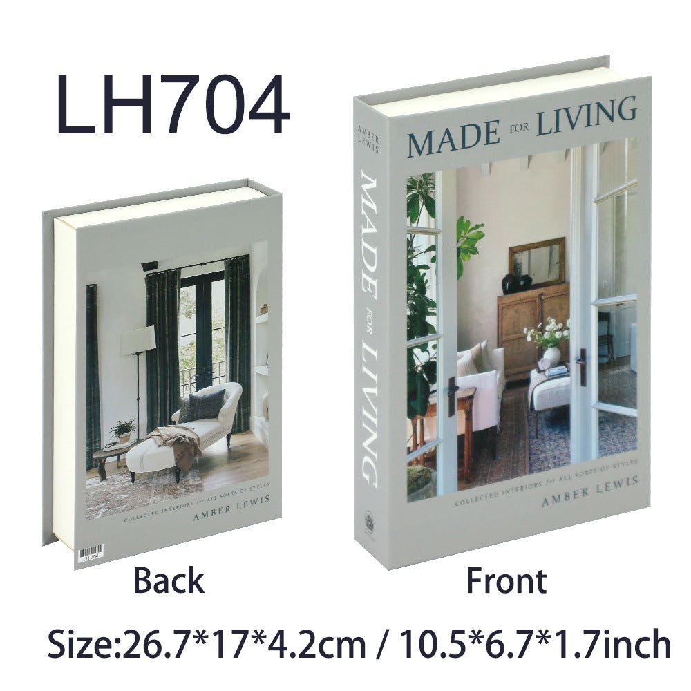 Fashion Simple Style Prop Books Fake Book Magazine