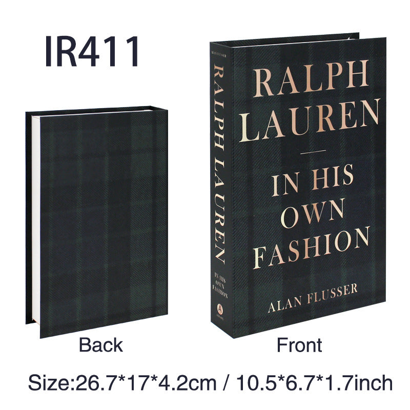 Fashion Simple Style Prop Books Fake Book Magazine