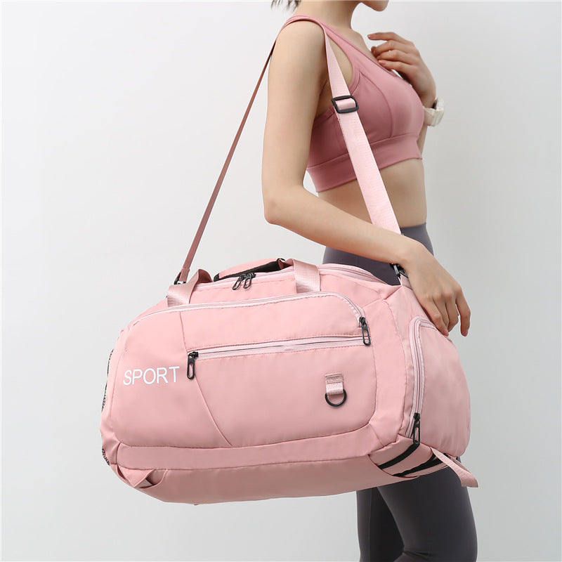 Luggage Bags For Women Handbag Oxford Men's Fitness Gym  Waterproof