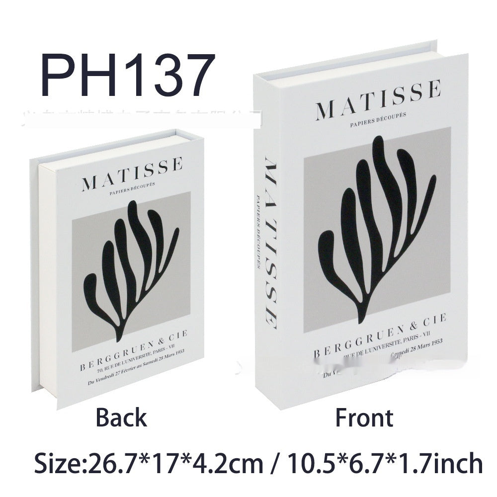 Fashion Simple Style Prop Books Fake Book Magazine