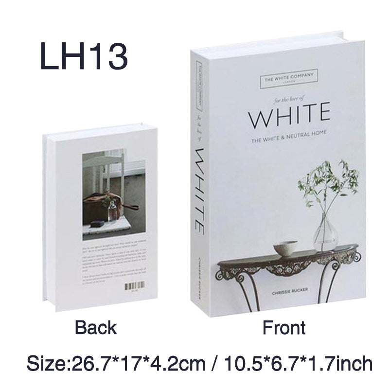 Fashion Simple Style Prop Books Fake Book Magazine
