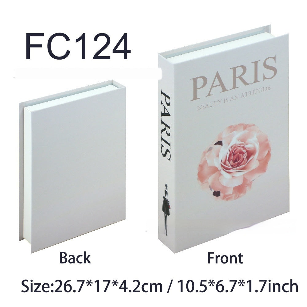 Fashion Simple Style Prop Books Fake Book Magazine