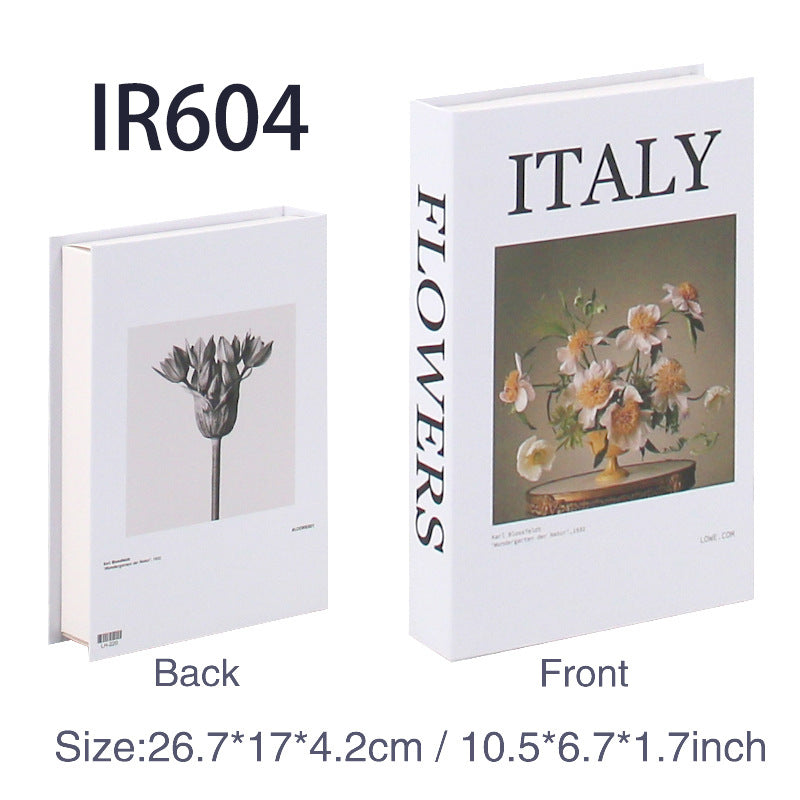 Fashion Simple Style Prop Books Fake Book Magazine
