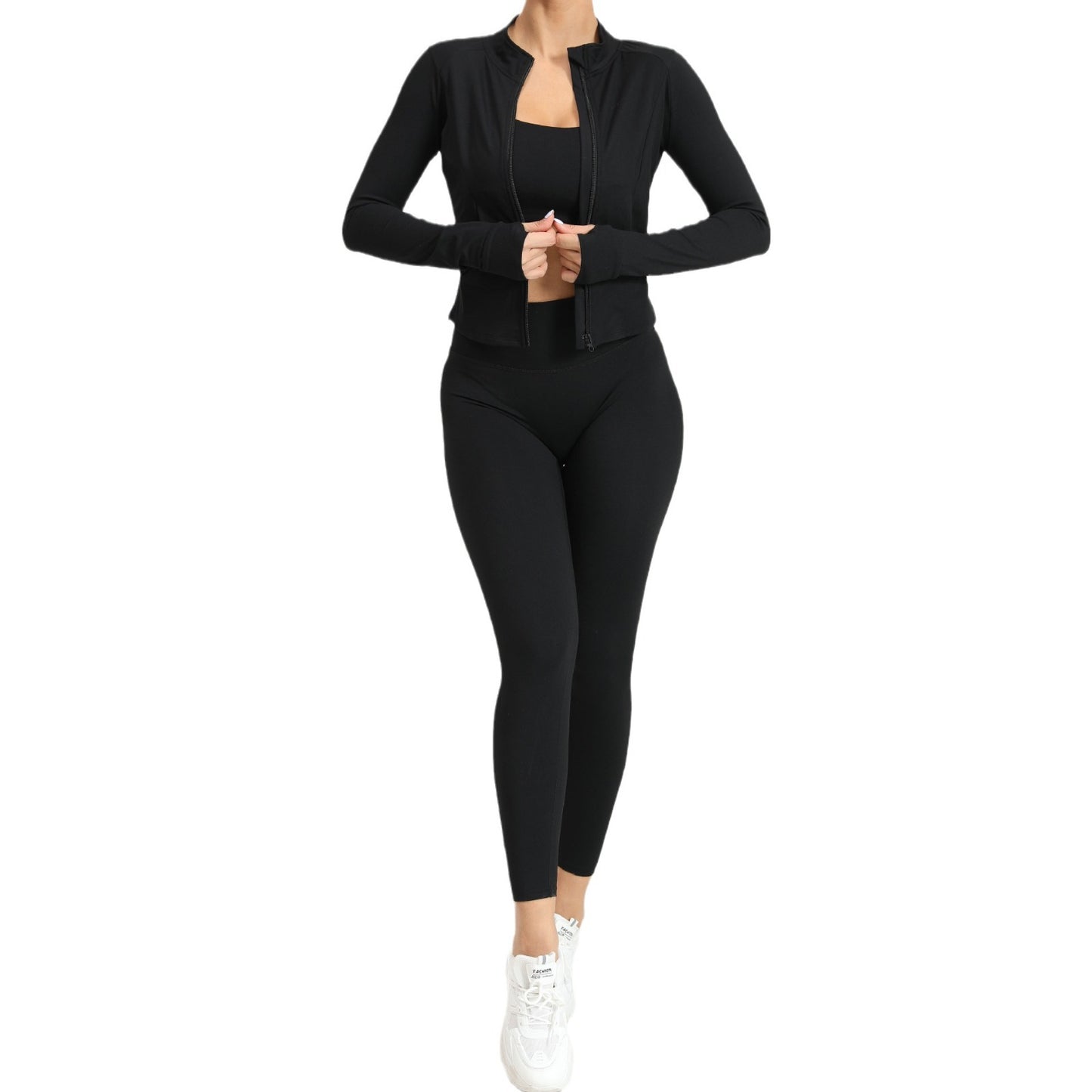 Winter Outdoors Sports Skinny Yoga Sets