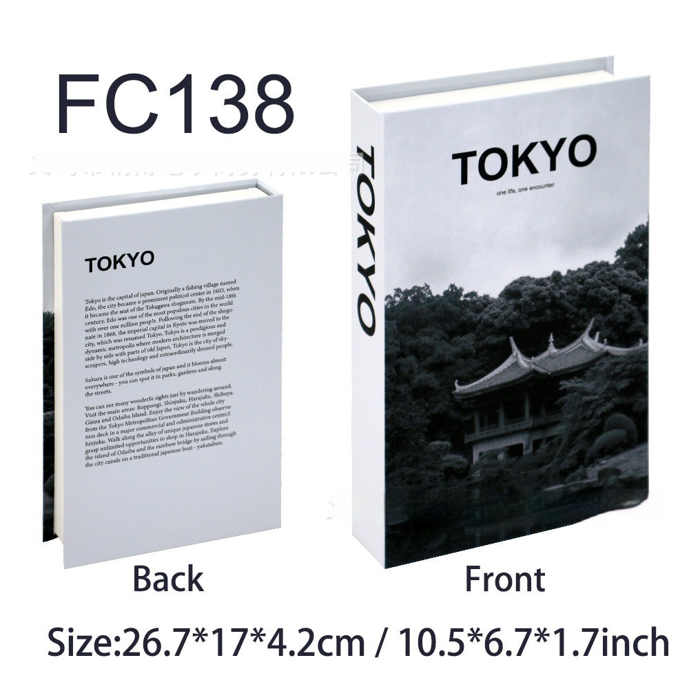 Fashion Simple Style Prop Books Fake Book Magazine